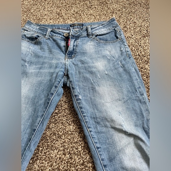 Miss Bonbon boyfriend jeans size S/M - Picture 2 of 5